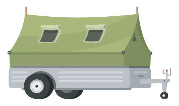 Camper Trailer Insurance Icon